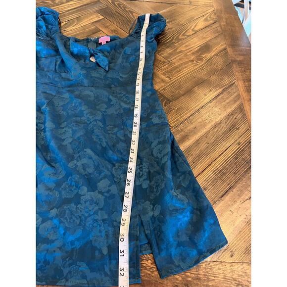 Francesca’s Babydoll Floral Mini Slip Dress Women Small Wedding Easter Spring - Picture 5 of 10